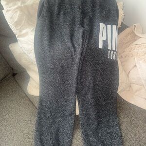 Gray PINK Sweatpants
